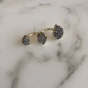 Kendra Scott adjustable druzy ring